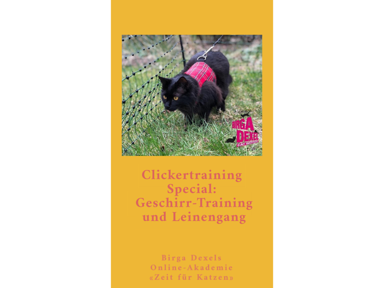 Clickertraining Spezial: Geschirrtraining und Leinengang [24]